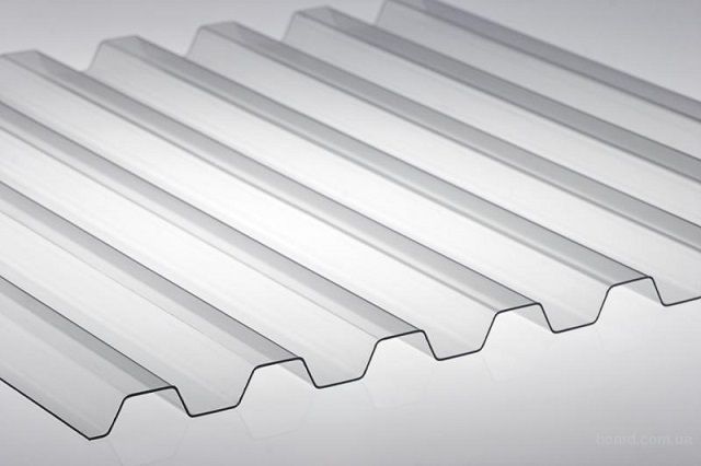 Волнистый шифер из акрилового оргстекла