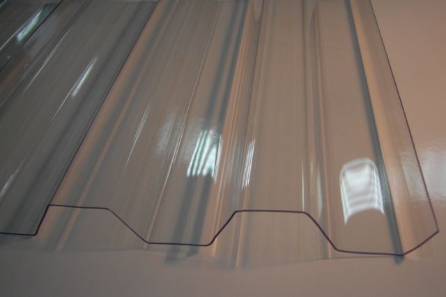 Прозрачный шифер из ПВХ