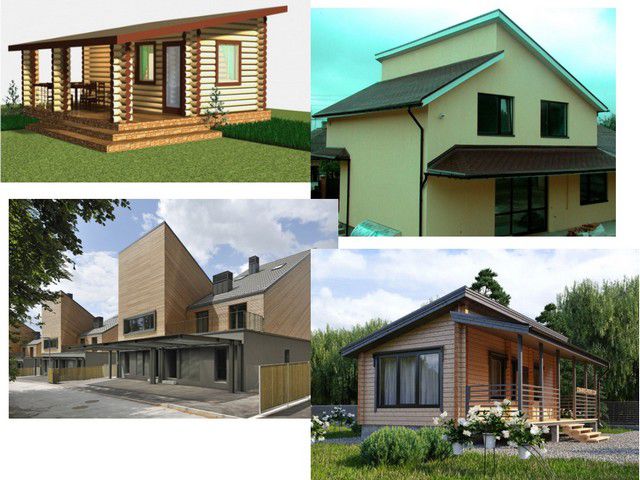 В сети можно отыскать немало проектов жилых домов, в которых основной акцент делается именно на односкатную системы крыши