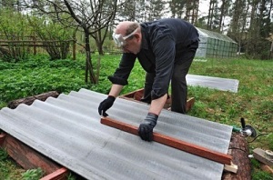 Как пилить шифер