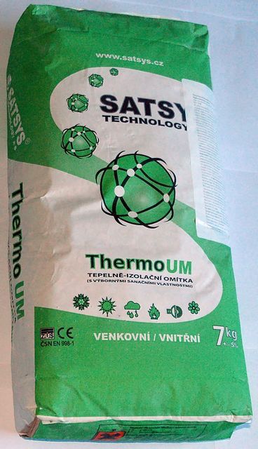 Упаковка универсальной теплой штукатурки «ThermoUm»