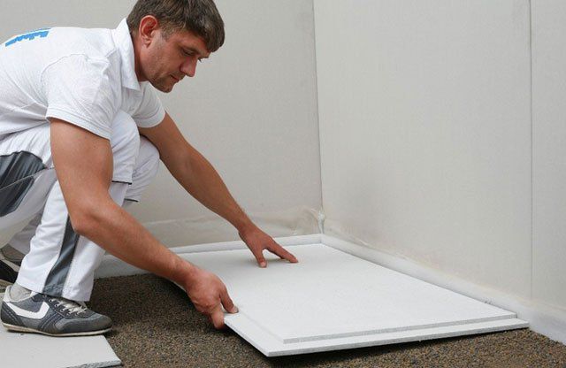 Укладка ГВЛ поверх сыпучей сухой стяжки