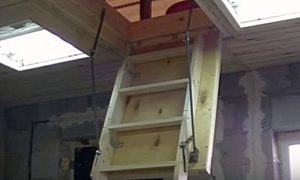 Лестница раскладная на чердак своими руками: пошаговая инструкция для самостоятельного изготовления складной чердачной лестницы с люком