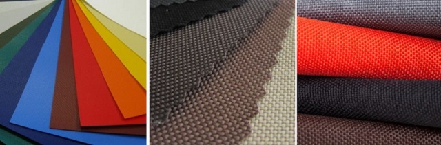 Ткани, используемые для окантовки мягких окон: «Премиум» — ткань «Oxford 600», и «Люкс» — ткань «Velfi».