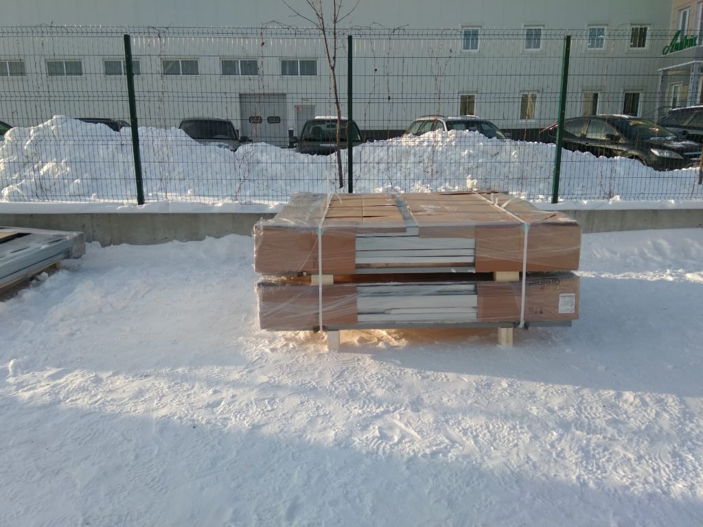 Контейнеры в собранном виде