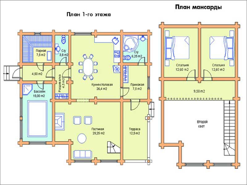 Проект одноэтажного дома 10х12 с отличной планировкой - лучшие идеи | Наша Компания