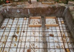 Шаг 11 – армирование перекрытия