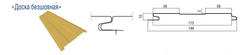 «Доска бесшовная» в законченном виде представляет собой панели с незаметными тонкими швами