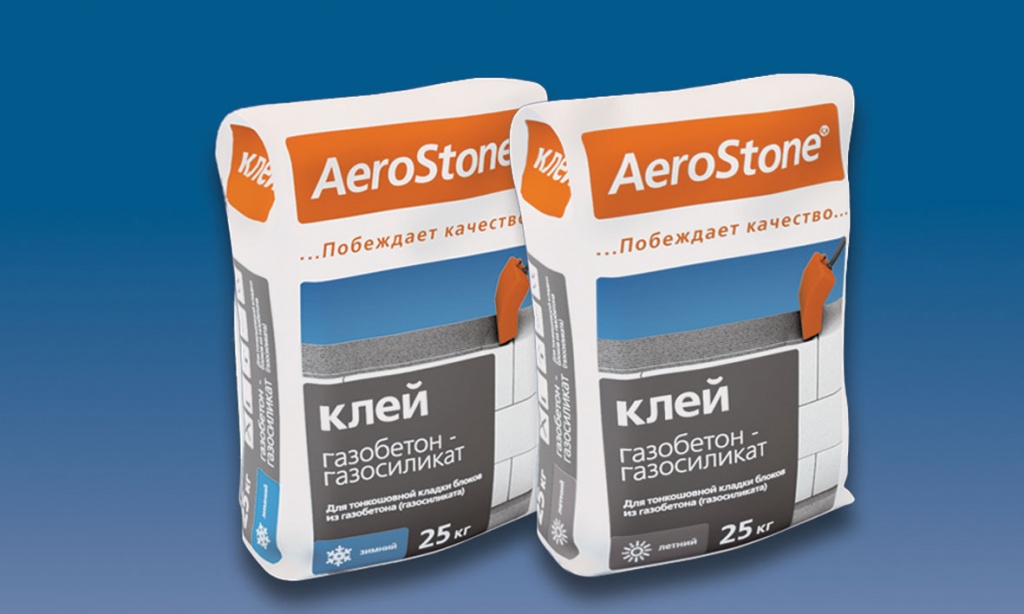 Специальный клей для кладки газоблоков