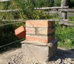 Столбчатый фундамент