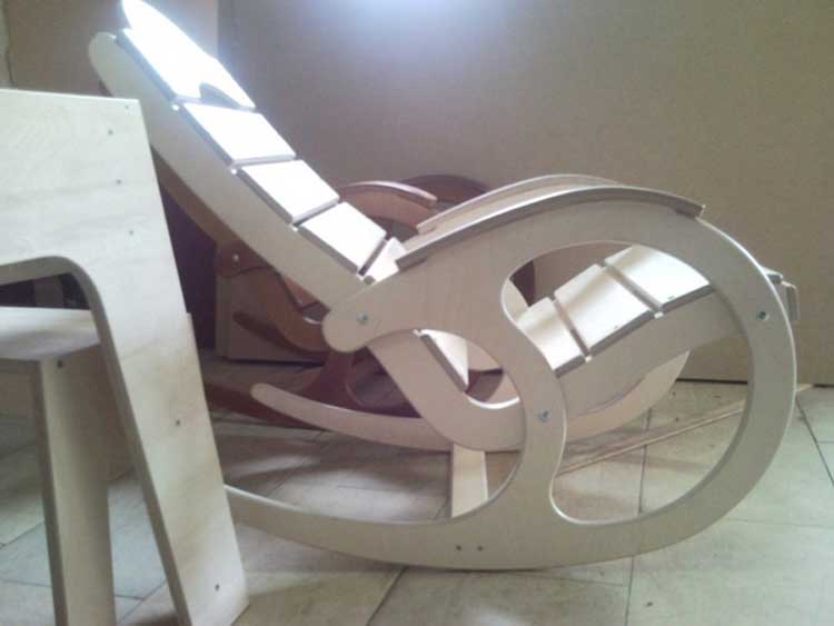 The best Rocking Chair Build/Лучшая сборка кресла-качалки