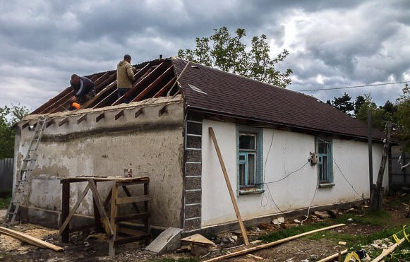 Отремонтировал фасад и сэкономил почти 50 000 рублей! Было/стало