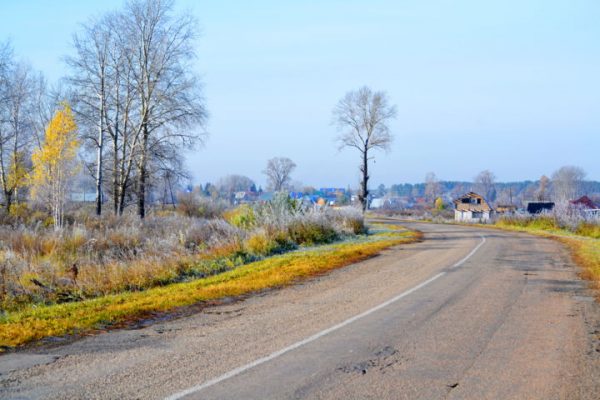 Дорога в деревню и из нее будет занимать много времени