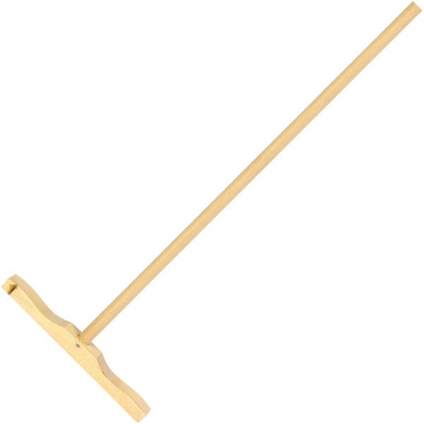 Деревянная швабра имеет невысокую цену и простую конструкцию