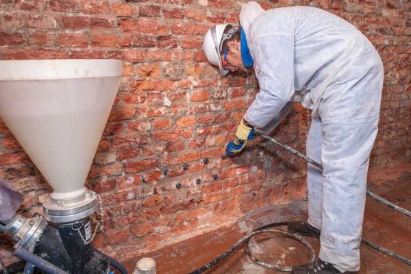 Гидроизоляция фундамента методом инъектирования