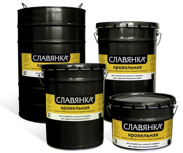 Кровельная мастика «Славянка»