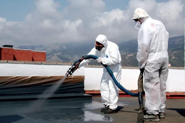 Напыляемый способ гидроизолирования