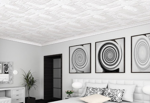 Потолочная плитка — дешевый и простой вариант отделки потолка