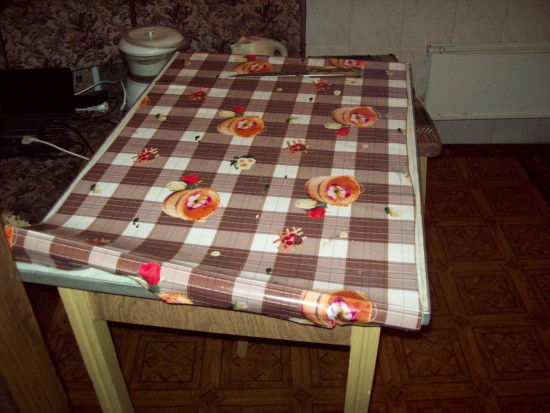 Клеенка на столе