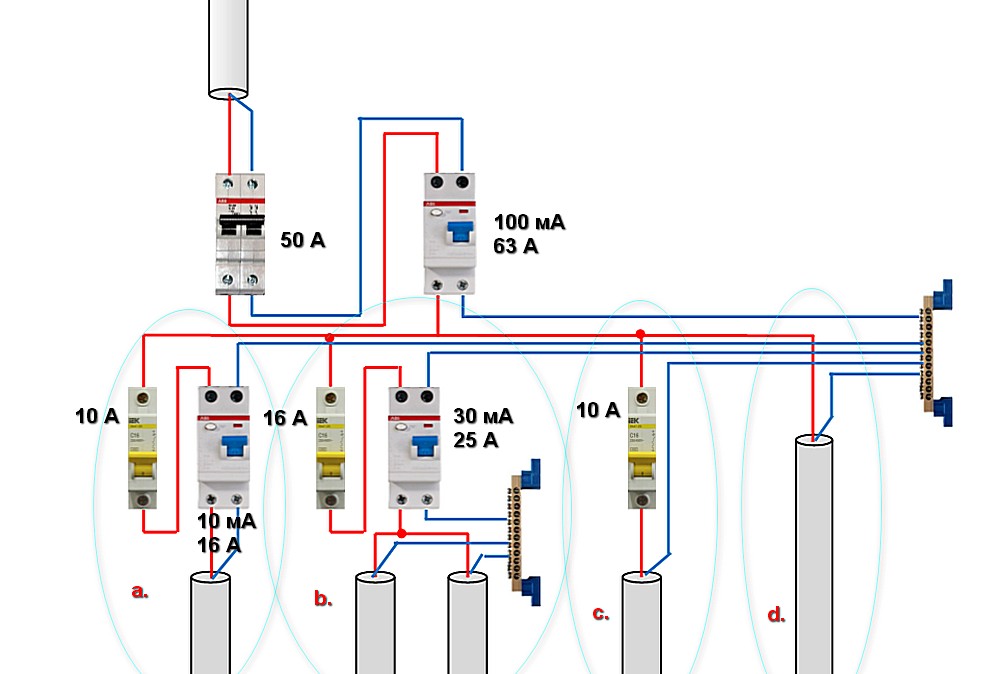  Эта система объединяет несколько вариантов выделенных домашних линий электропередач