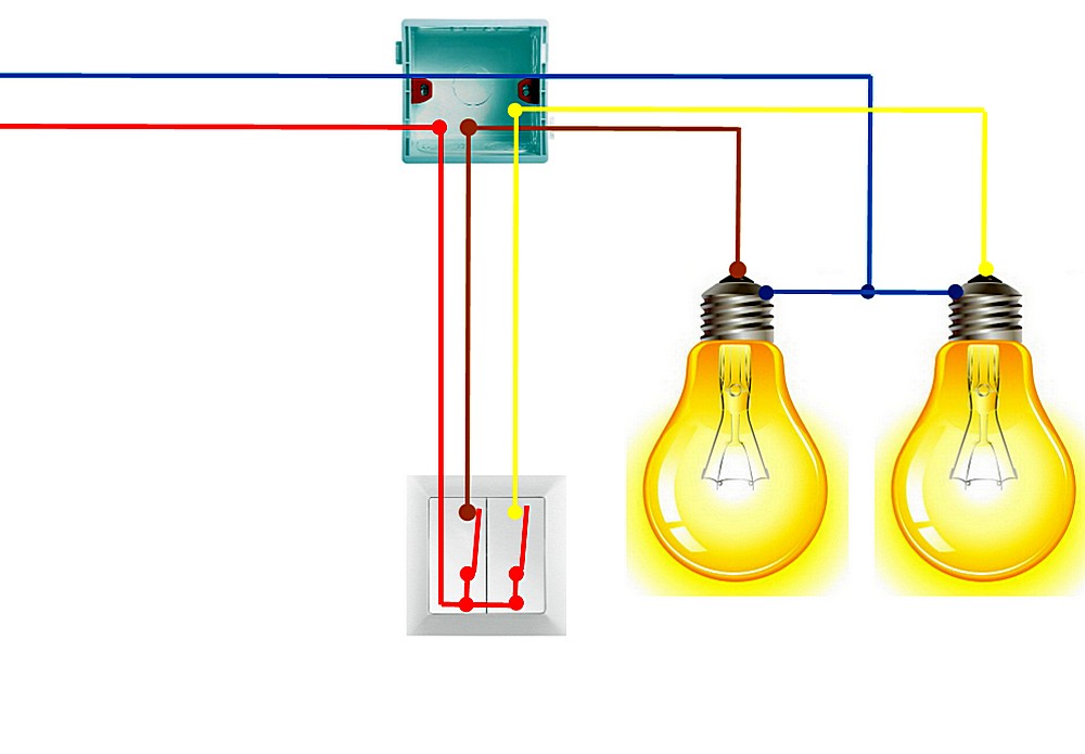 Лампочкой на схеме условно показан каскад (а он, безусловно, может включать и более одной лампы).