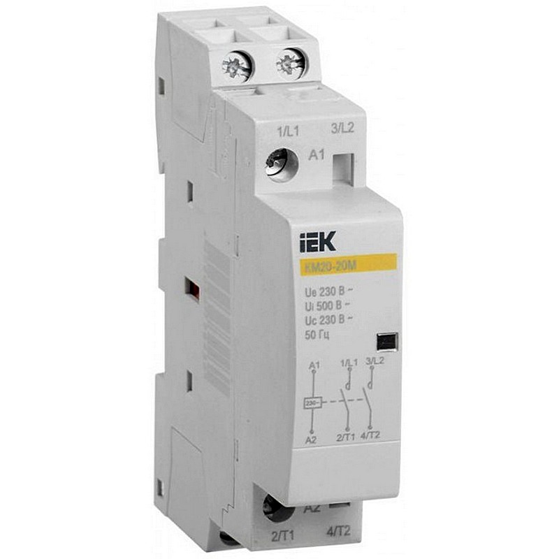Модульный контактор IEK КМ20-20М AC (MKK11-20-20)