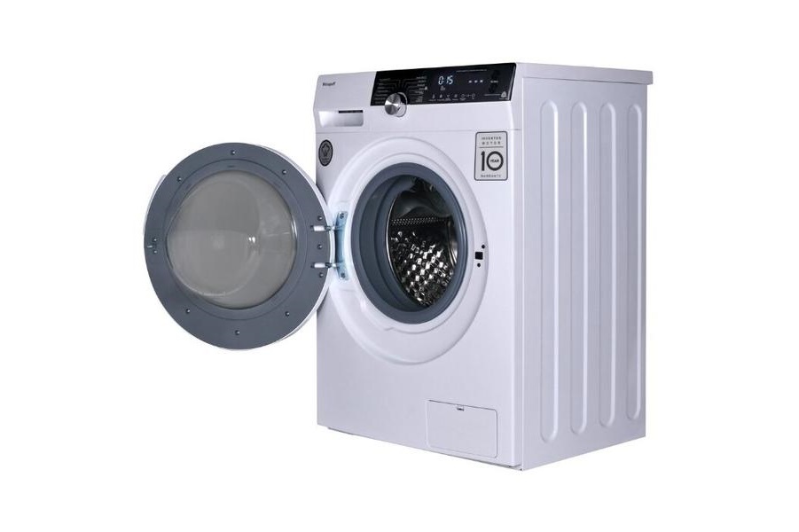 Узкая стиральная машина с фронтальным типом загрузки марки Weissgauff WM 4947 DC Inverter