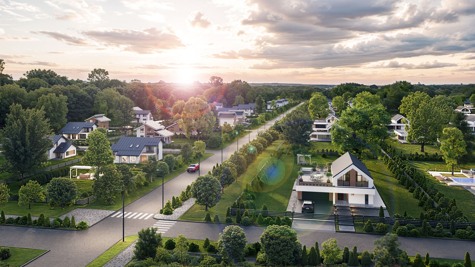 Коттеджные поселки Рублёво-Успенское шоссе