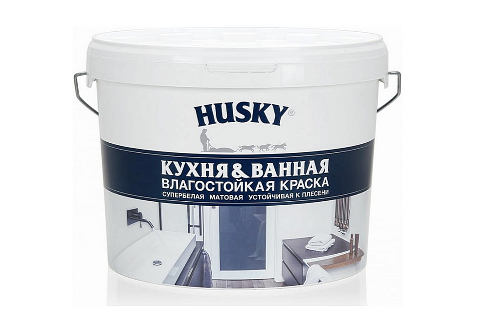 Краска акриловая HUSKY кухня & ванная 26206